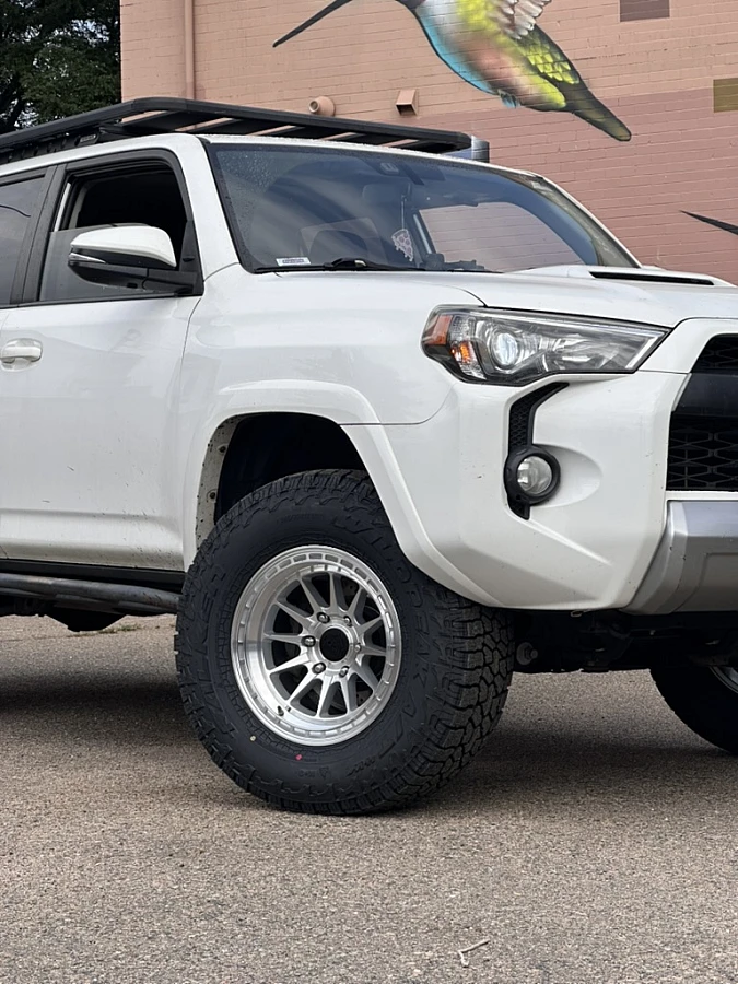 2022 Toyota 4Runner Equipped with Lock Off-Road Baja Polished Silver
