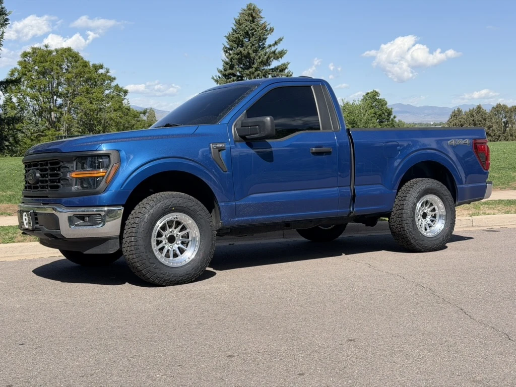 2024 Ford F-150 Equipped with Lock Off-Road Baja Polished Silver