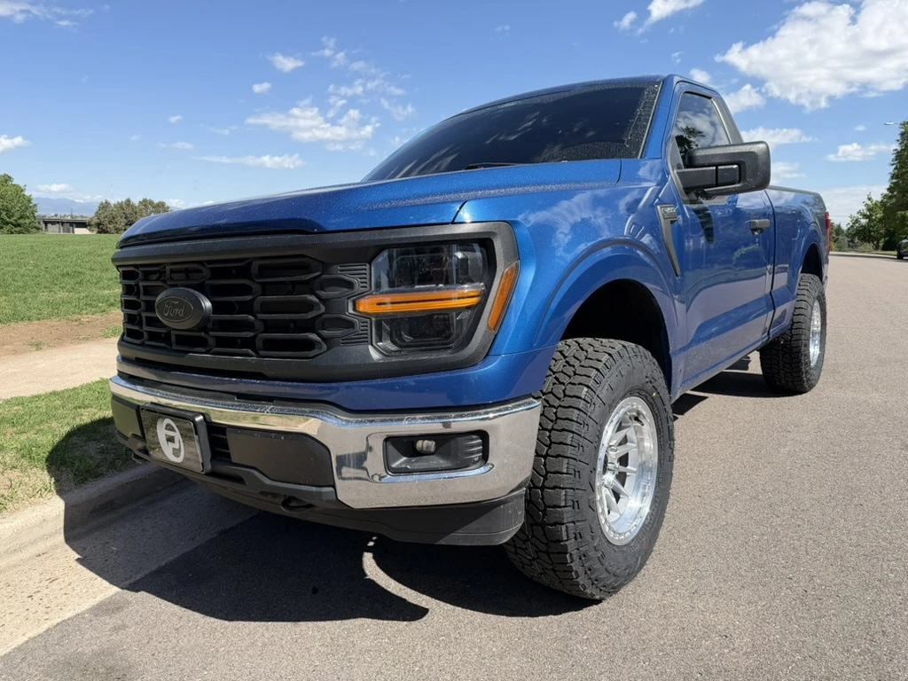 2024 Ford F-150 with Lock Off-Road Baja in Polished Silver