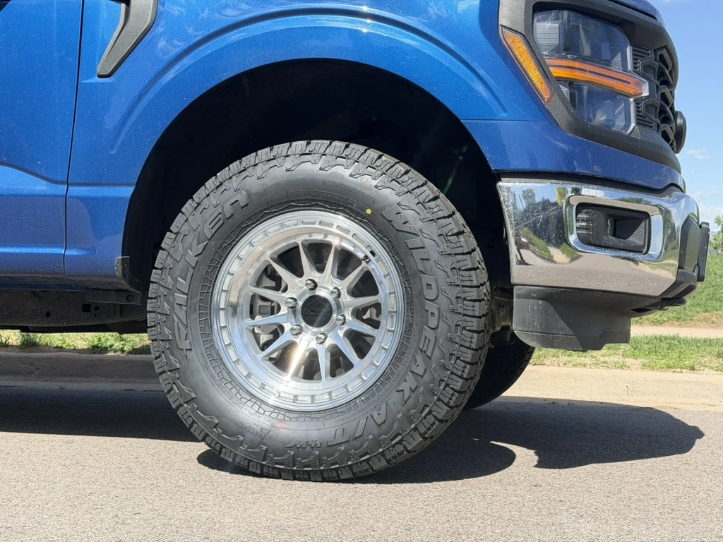 2024 Ford F-150 Lock Off-Road Baja Polished Silver Wheel