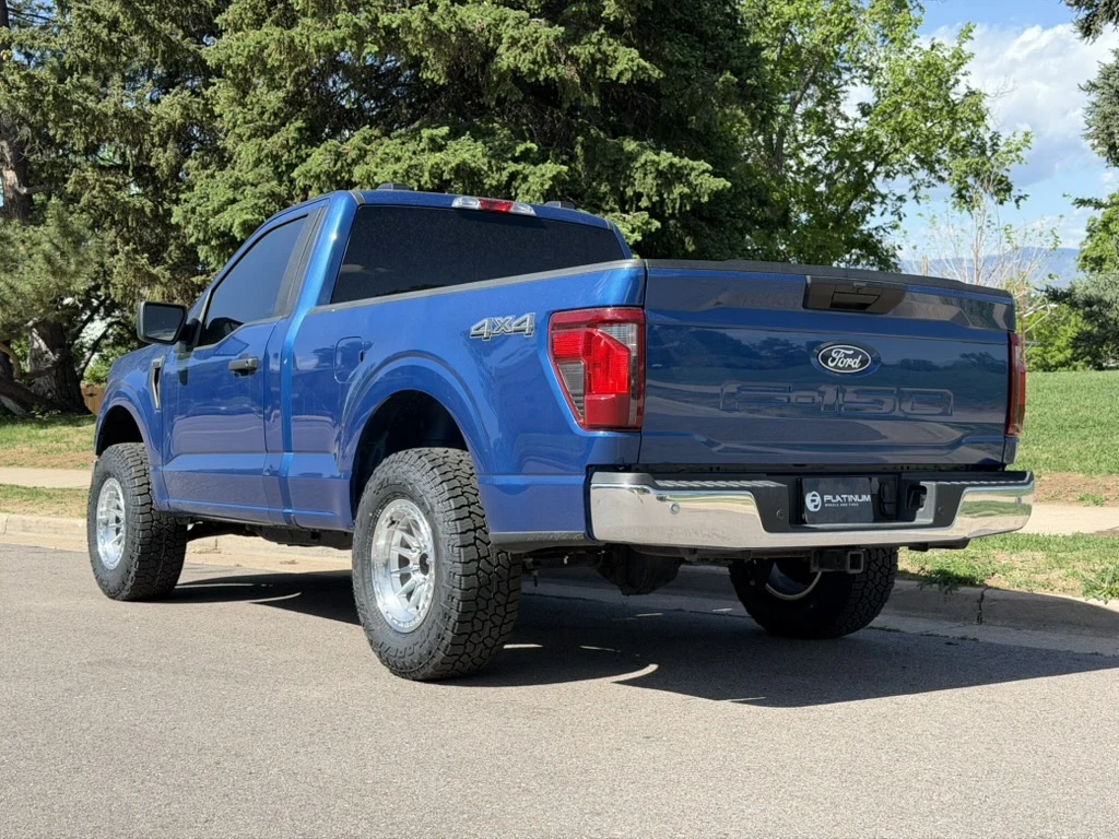 2024 Ford F-150 Lock Off-Road Baja Polished Silver Custom Wheels