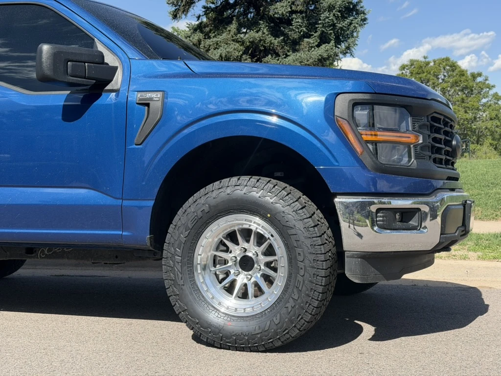 Lock Off-Road Polished Silver Baja Wheel on 2024 Ford F-150