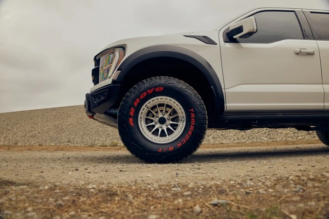Polished Silver Lock Off-Road Baja on 2026 Ford F-150