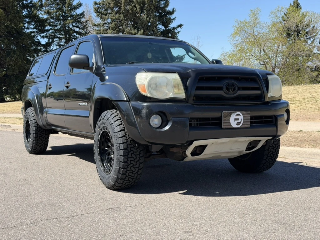 2008 Toyota Tacoma with Lock Off-Road Combat Black Rims
