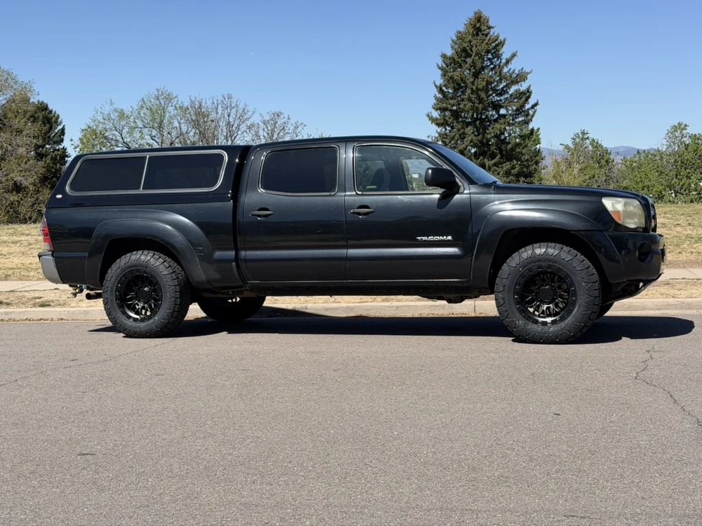 2008 Toyota Tacoma with Lock Off-Road Combat Black Wheels