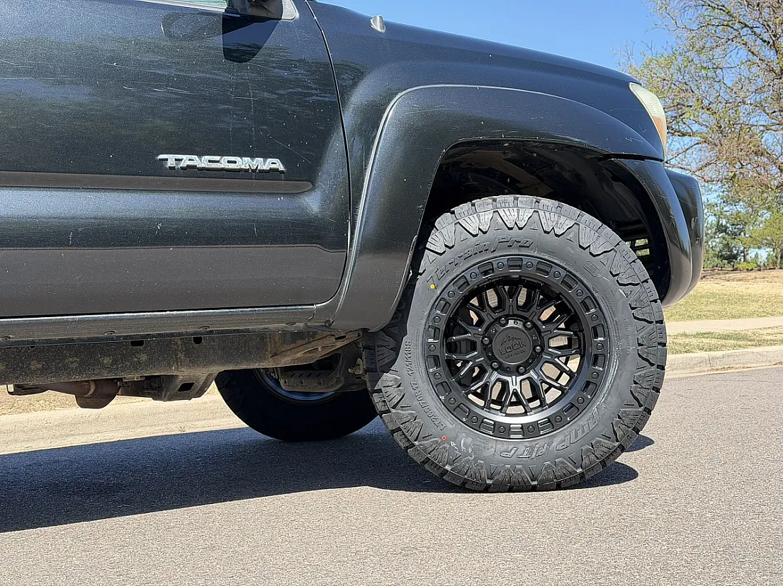 2008 Toyota Tacoma with Black Lock Off-Road Combat Rims