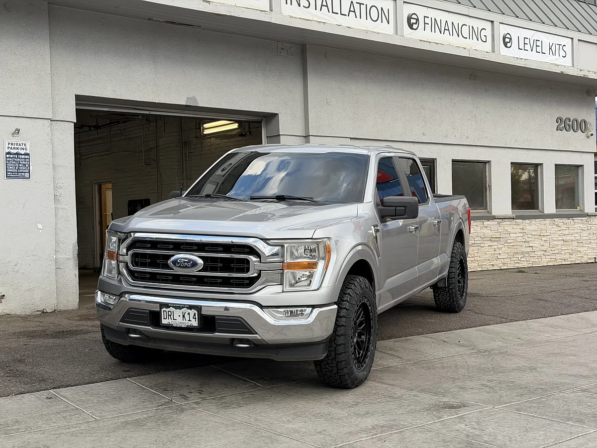 Lock Off-Road Black Combat Wheel on 2021 Ford F-150