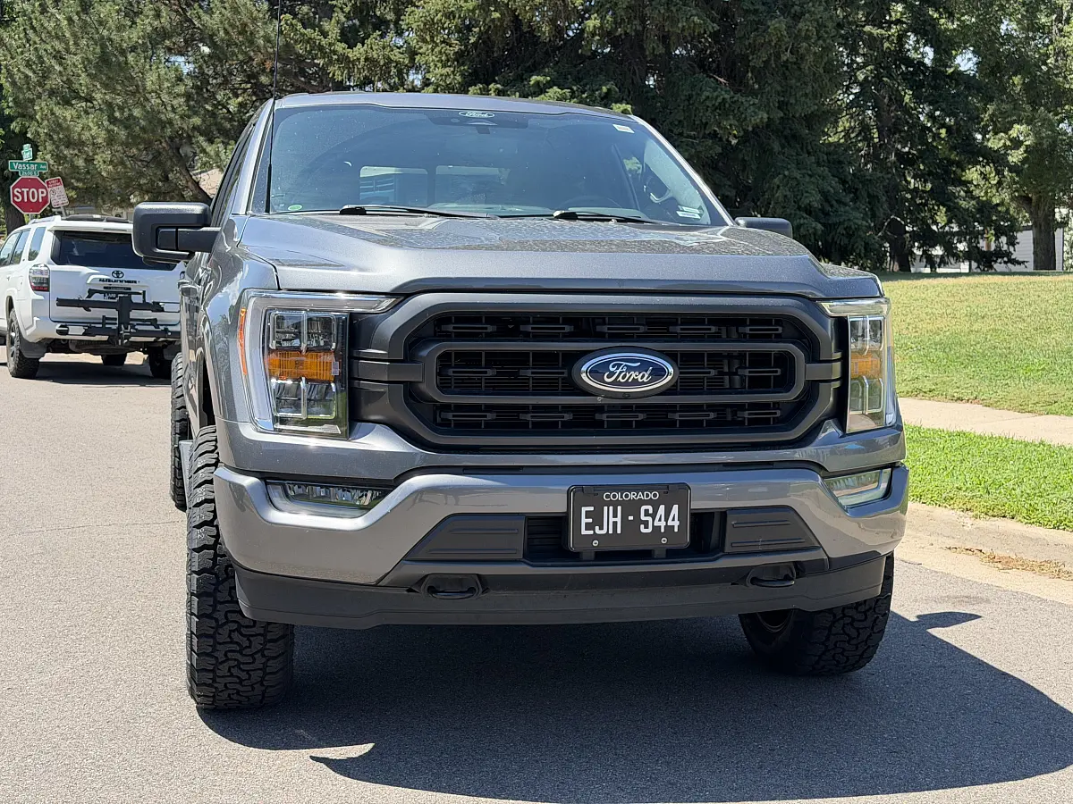 2022 Ford F-150 with Black Lock Off-Road Combat Rims