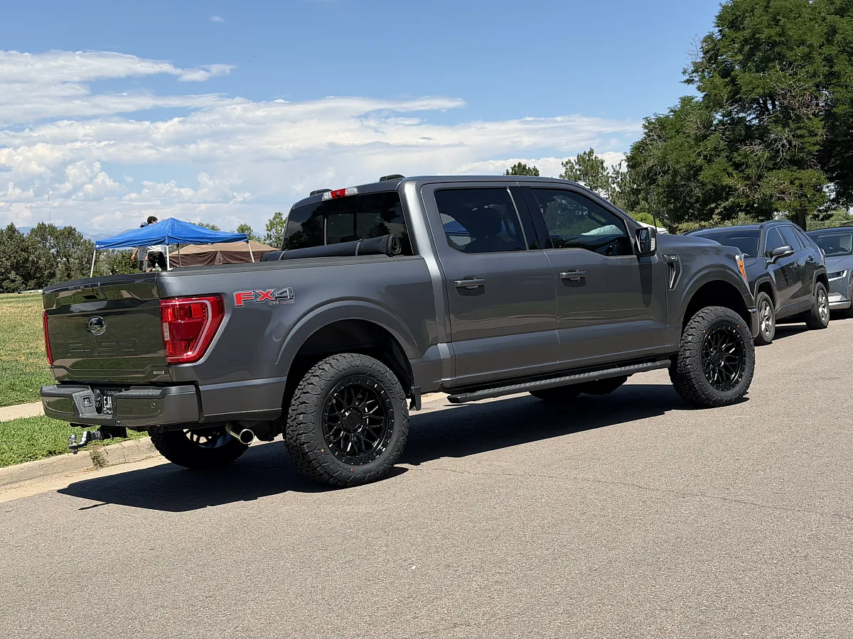 2022 Ford F-150 Lock Off-Road Combat Black Wheel