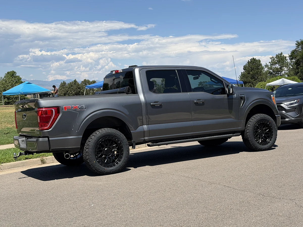 Lock Off-Road Black Combat Wheel on 2022 Ford F-150