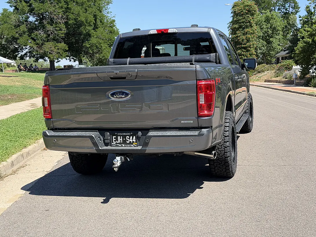 Lock Off-Road Combat Black Rim on 2022 Ford F-150