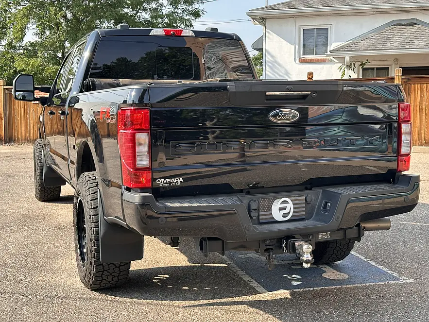 2022 Ford F-250 Equipped with Lock Off-Road Combat Black