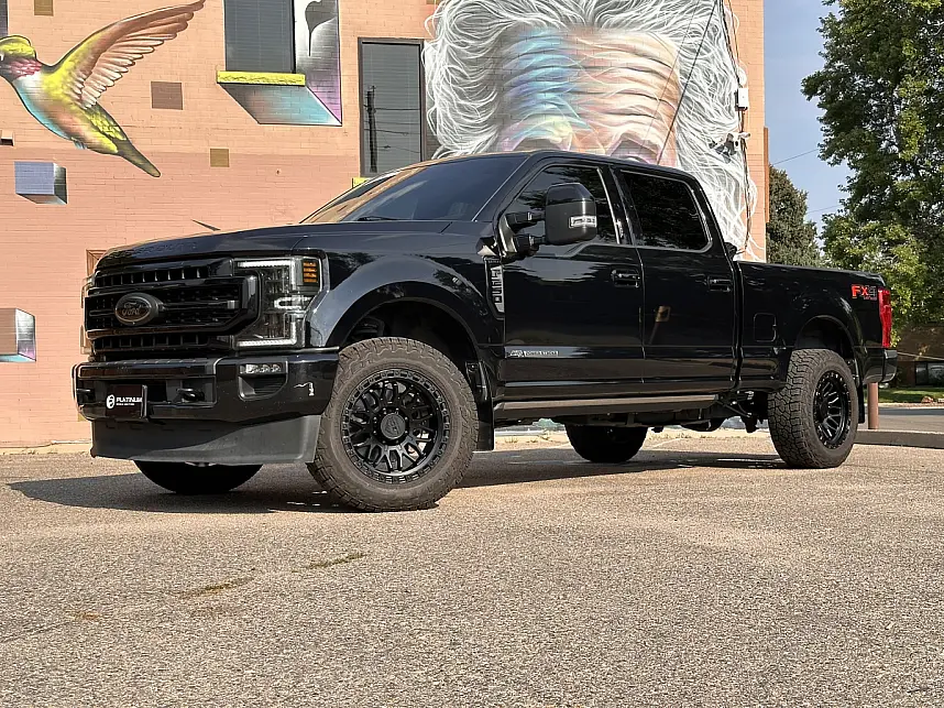2022 Ford F-250 Running Lock Off-Road Combat Black