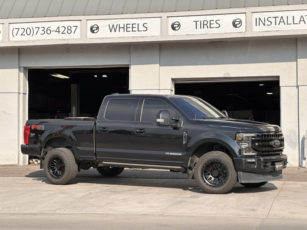 Lock Off-Road Black Rims on 2022 Ford F-250