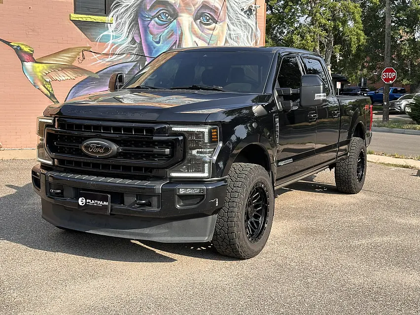Lock Off-Road Combat Wheels in Black for 2022 Ford F-250