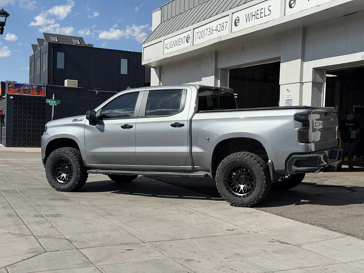 Lock Off-Road Black Combat Wheel on 2025 Chevrolet Silverado 1500