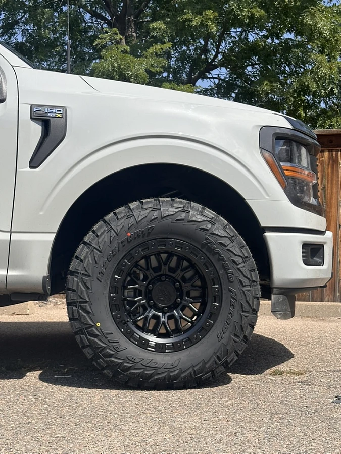 Black Lock Off-Road Combat on 2025 Ford F-150
