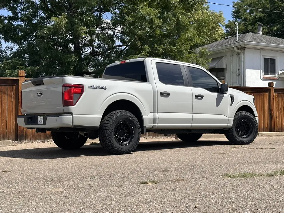Black Lock Off-Road Combat Rim on 2025 Ford F-150