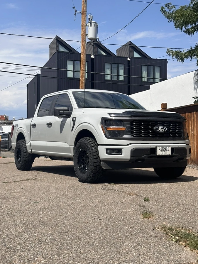 Lock Off-Road Combat Black Rim on 2025 Ford F-150