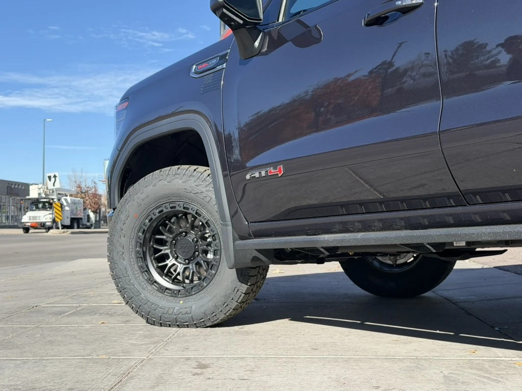 2025 GMC Sierra 1500 with Lock Off-Road Combat Black Wheels