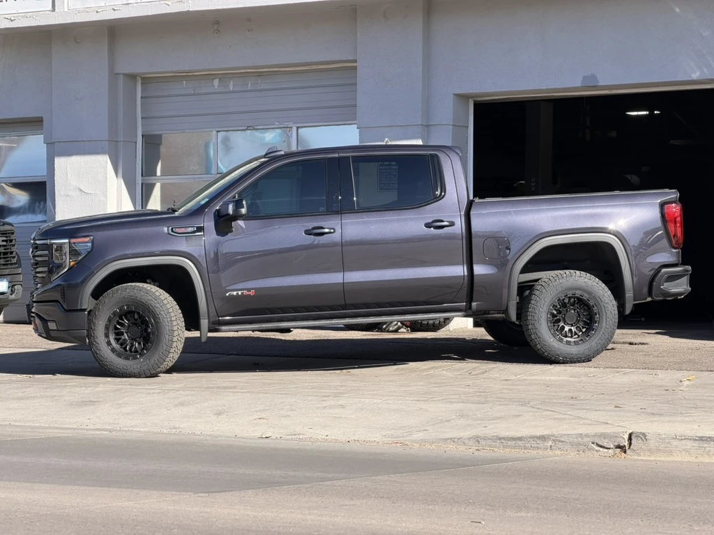 2025 GMC Sierra 1500 with Black Lock Off-Road Combat Rims