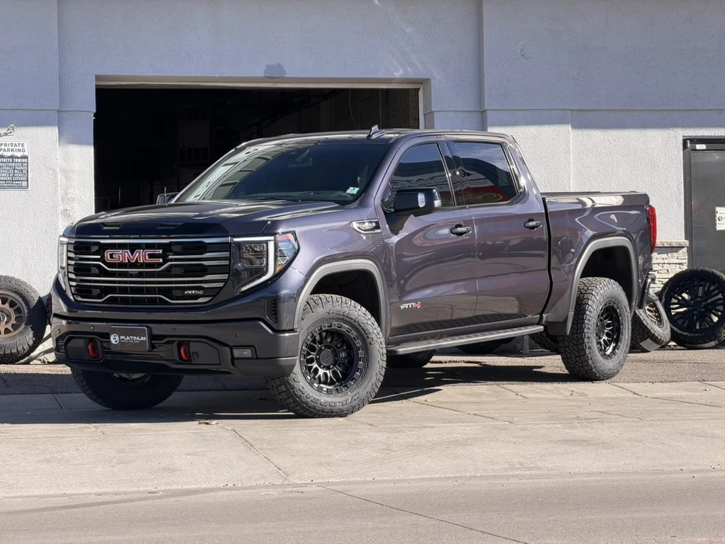 Lock Off-Road Combat Black Aftermarket Wheel on 2025 GMC Sierra 1500