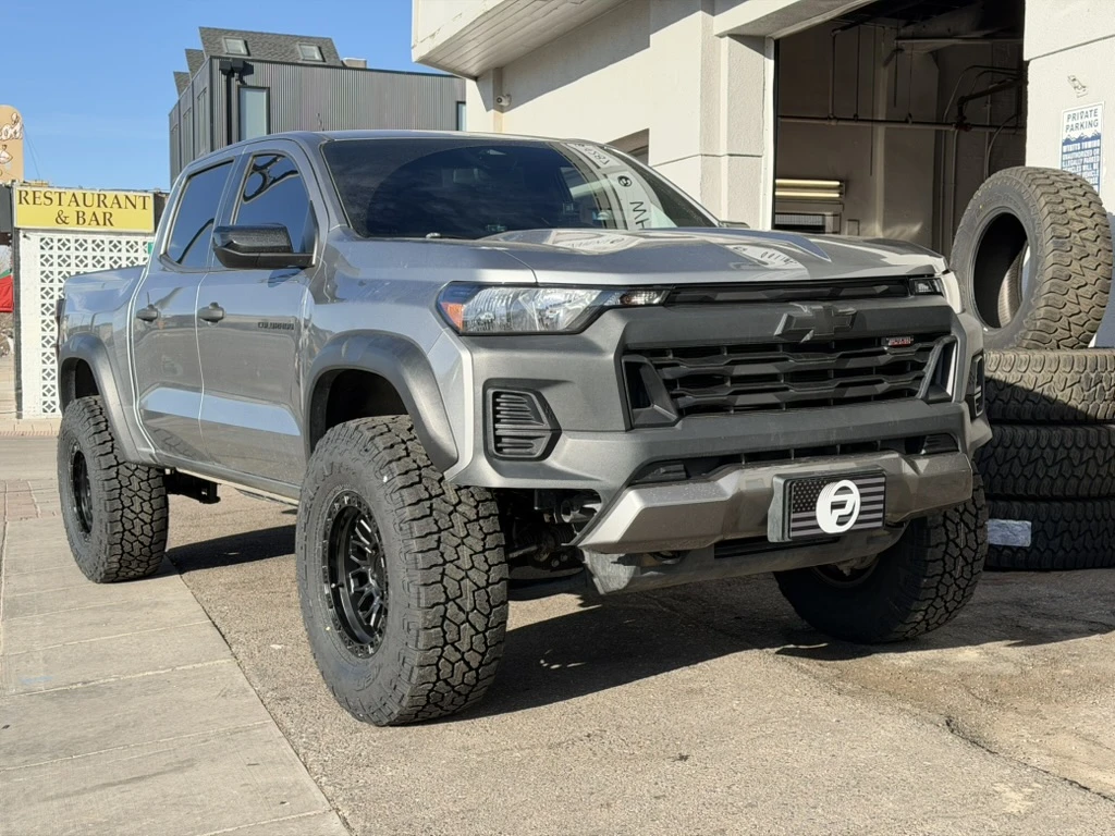 2026 Chevrolet Colorado with Black Lock Off-Road Combat Rims