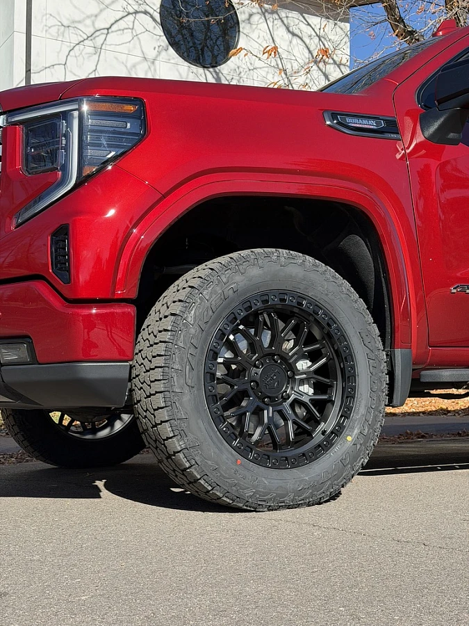 2026 GMC Sierra 1500 with Lock Off-Road Combat Black Wheels