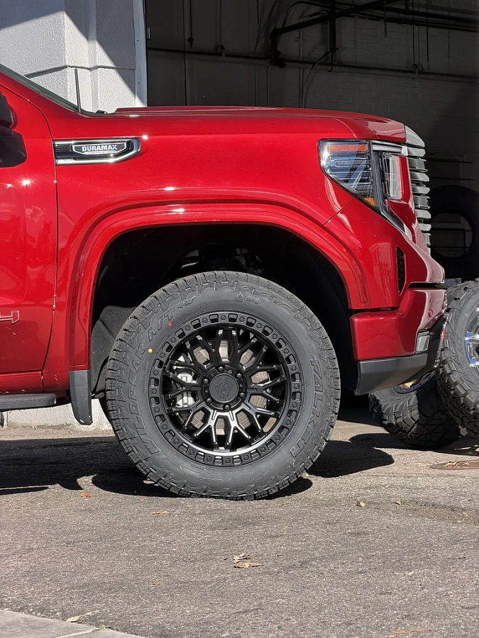 Lock Off-Road Combat Wheels in Black for 2026 GMC Sierra 1500