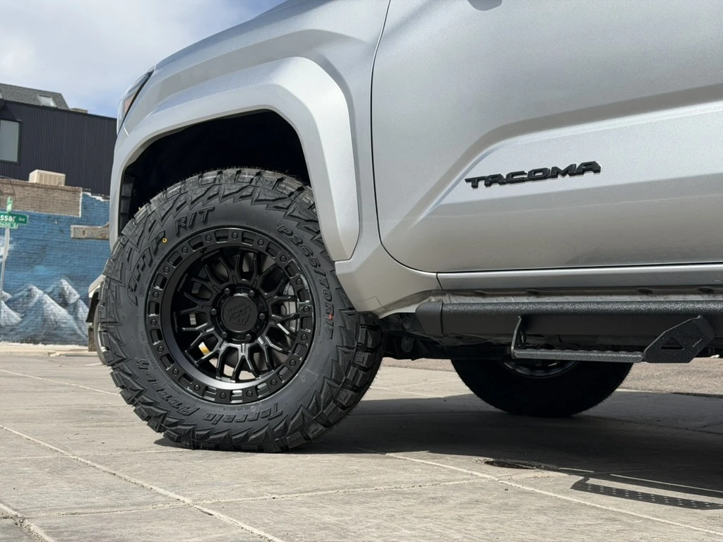 2026 Toyota Tacoma with Lock Off-Road Combat Black Rims
