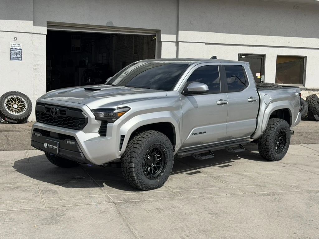 Lock Off-Road Combat Black Aftermarket Wheel on 2026 Toyota Tacoma