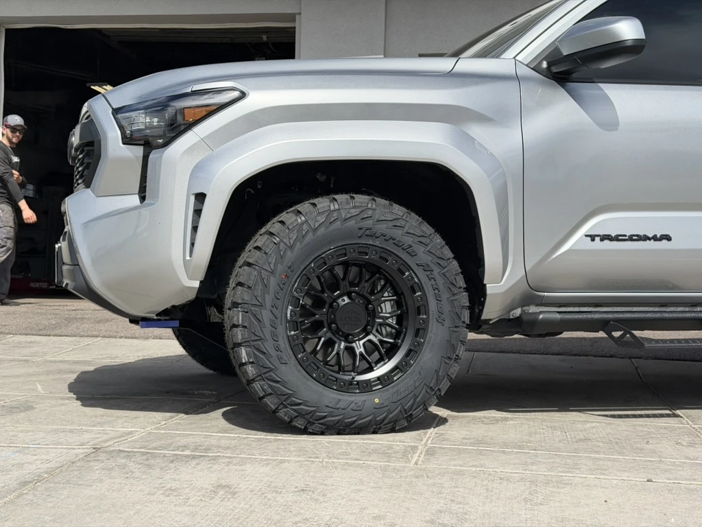2026 Toyota Tacoma Lock Off-Road Combat Black Custom Wheels