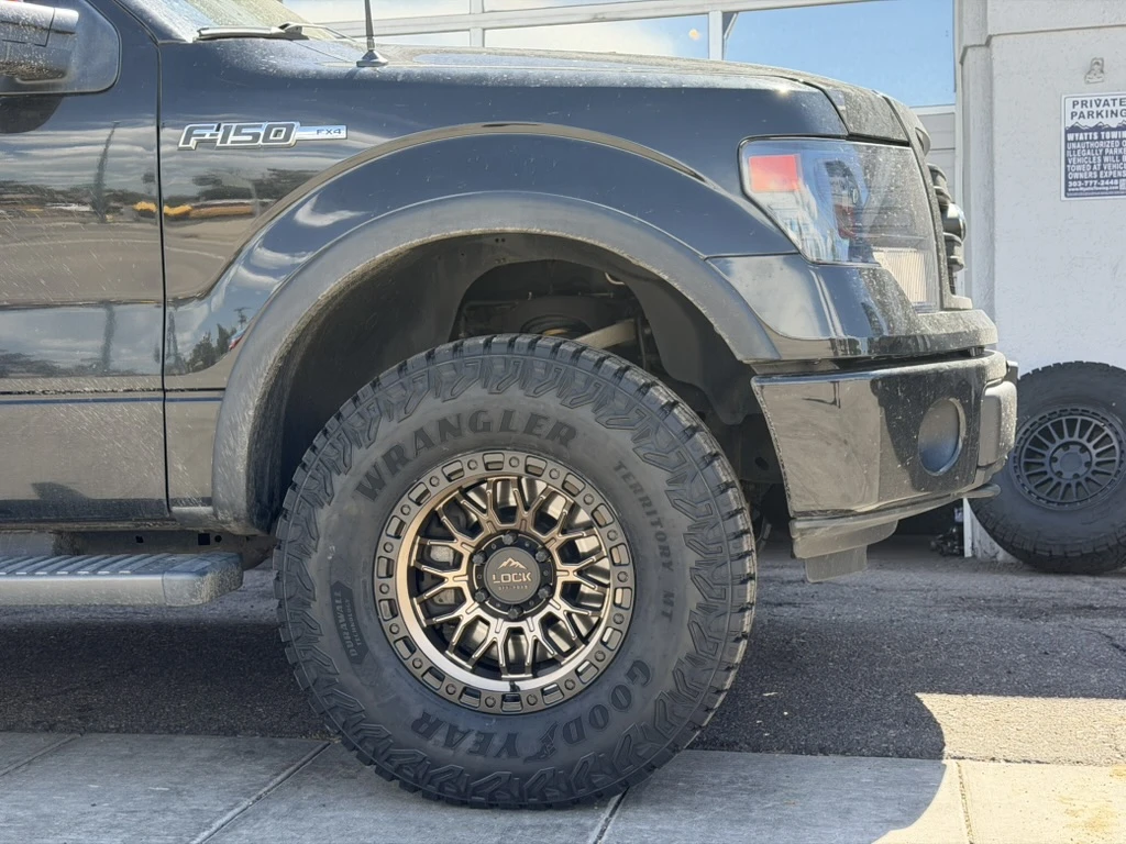 Bronze Lock Off-Road Combat on 2012 Ford F-150