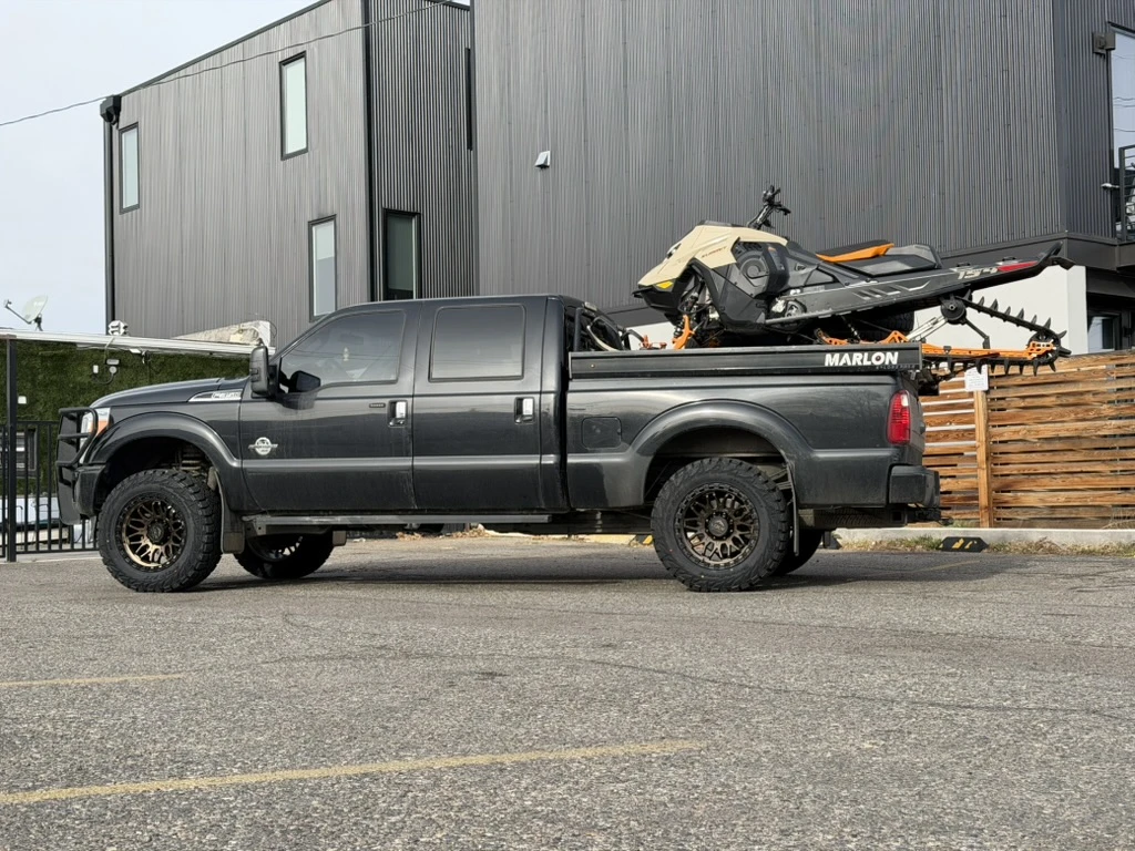 Bronze Lock Off-Road Combat on 2016 Ford F-350