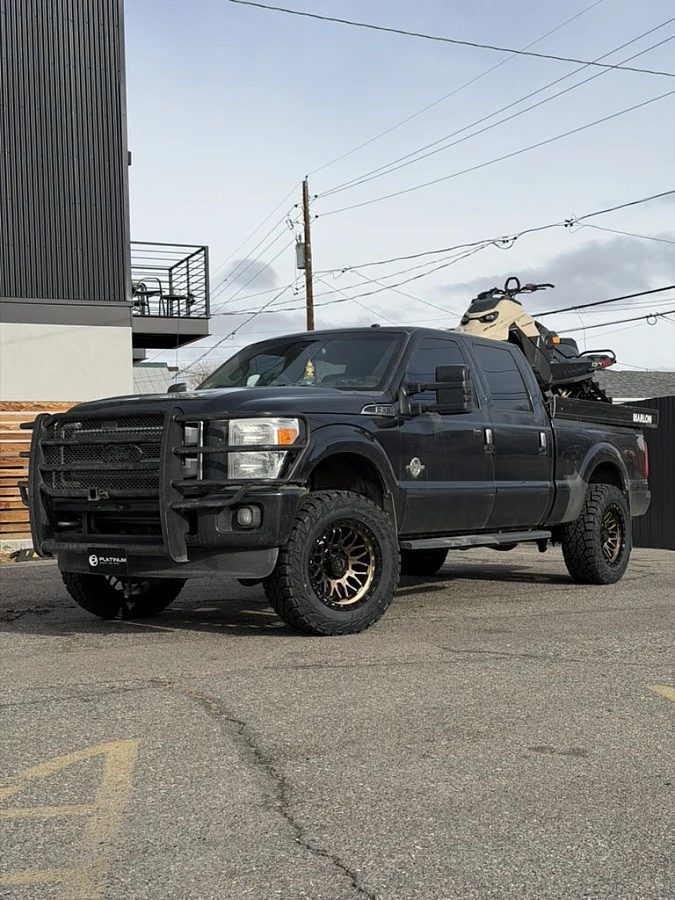 2016 Ford F-350 Lock Off-Road Combat Bronze Wheel