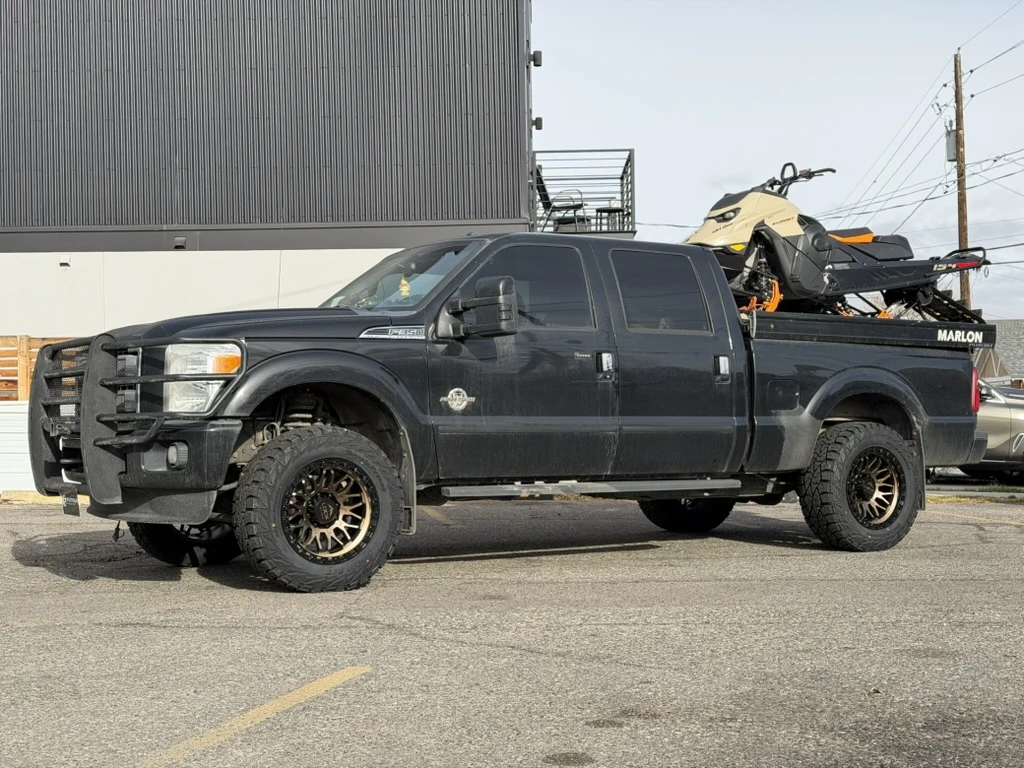 Lock Off-Road Combat Bronze Rim on 2016 Ford F-350
