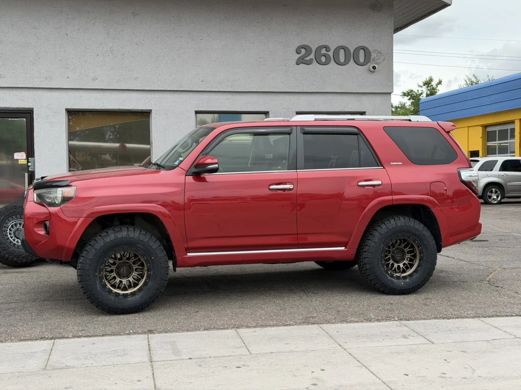 2021 Toyota 4Runner with Lock Off-Road Combat Bronze Wheels