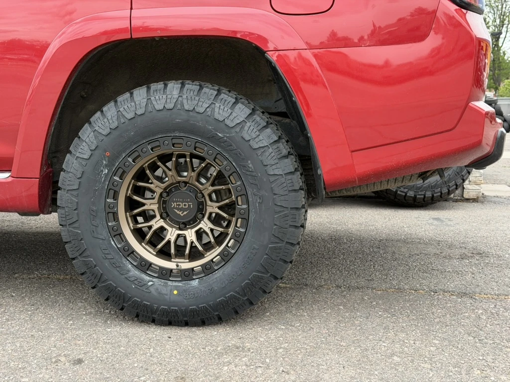 Lock Off-Road Bronze Combat Wheel on 2021 Toyota 4Runner