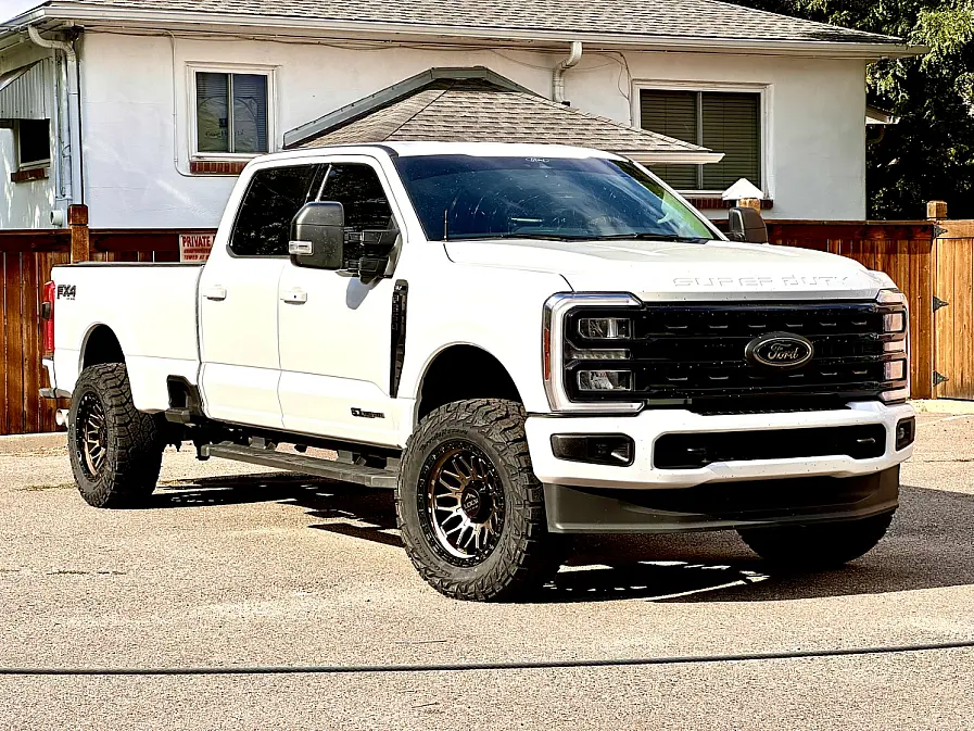 2026 Ford F-350 Rolling on Lock Off-Road Combat Bronze