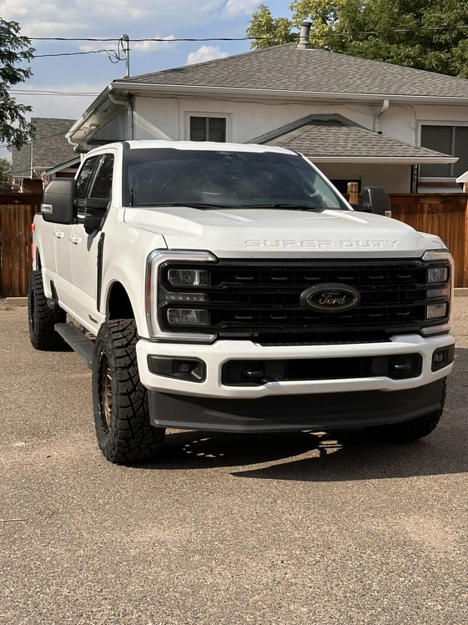 2026 Ford F-350 with Bronze Lock Off-Road Combat Rims
