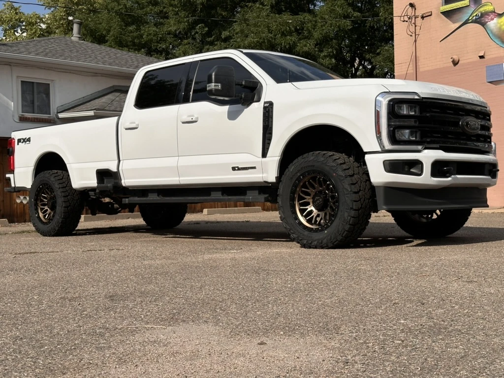 Bronze Lock Off-Road Combat Rim on 2026 Ford F-350