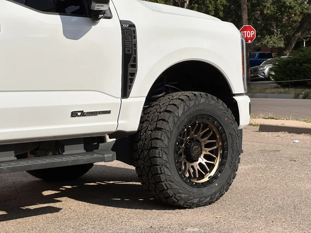 2026 Ford F-350 Lock Off-Road Combat Bronze Custom Wheels