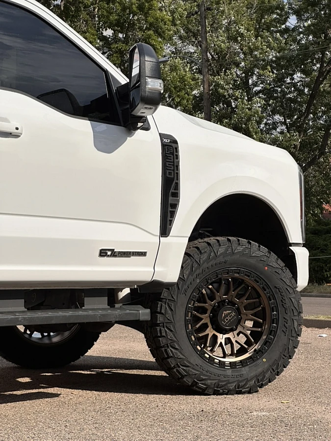 Lock Off-Road Bronze Rims on 2026 Ford F-350