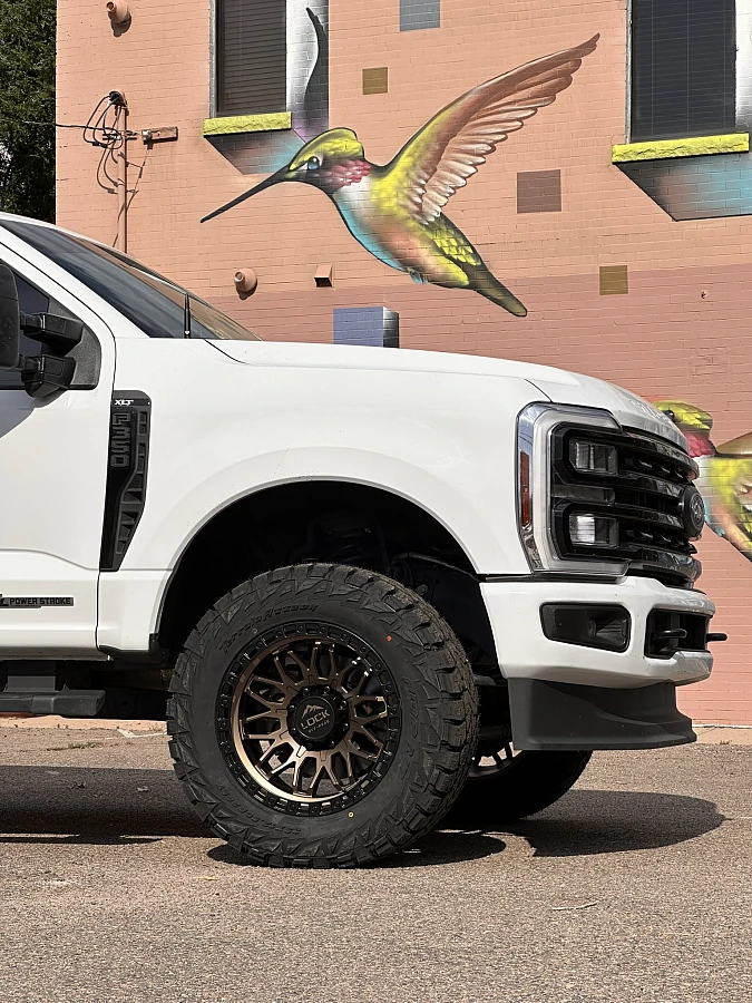 Lock Off-Road Combat Bronze on 2026 Ford F-350