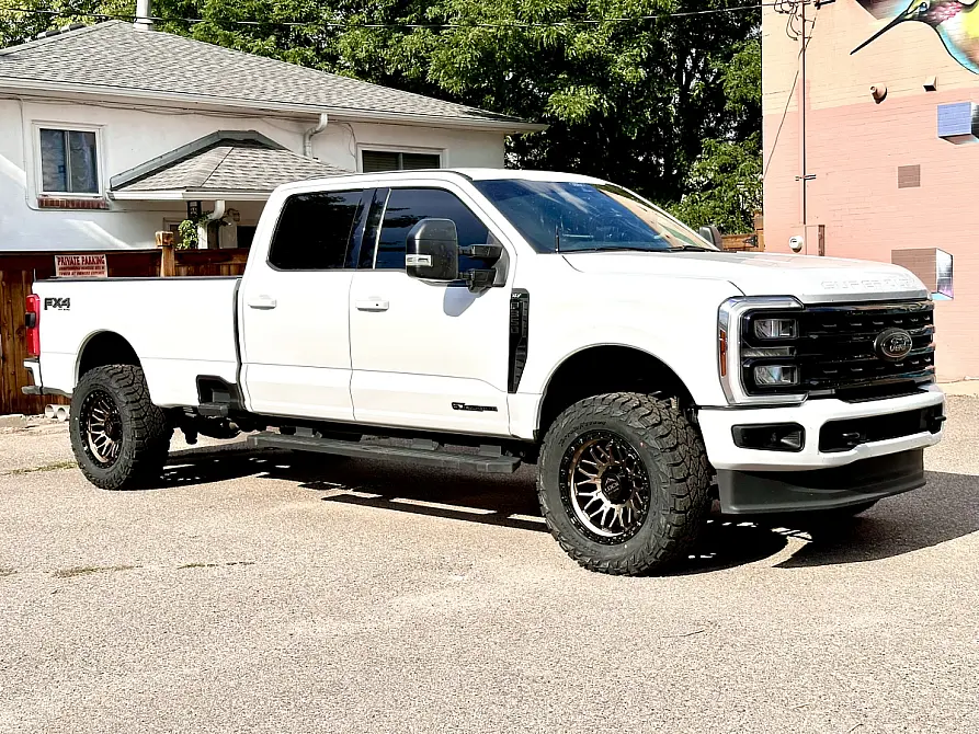 Lock Off-Road Combat Bronze Aftermarket Wheel on 2026 Ford F-350