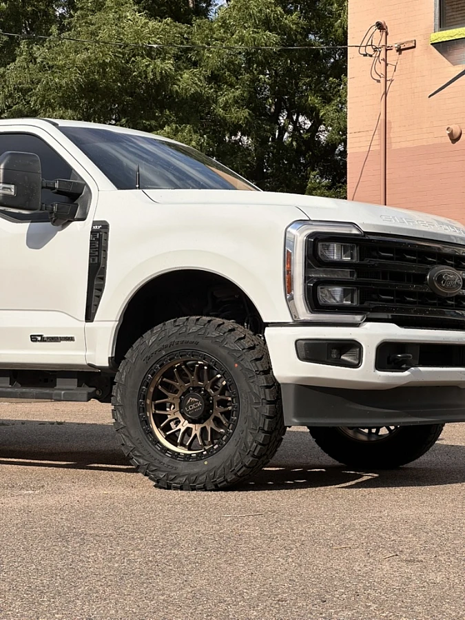 Lock Off-Road Combat Bronze Upgrade on 2026 Ford F-350