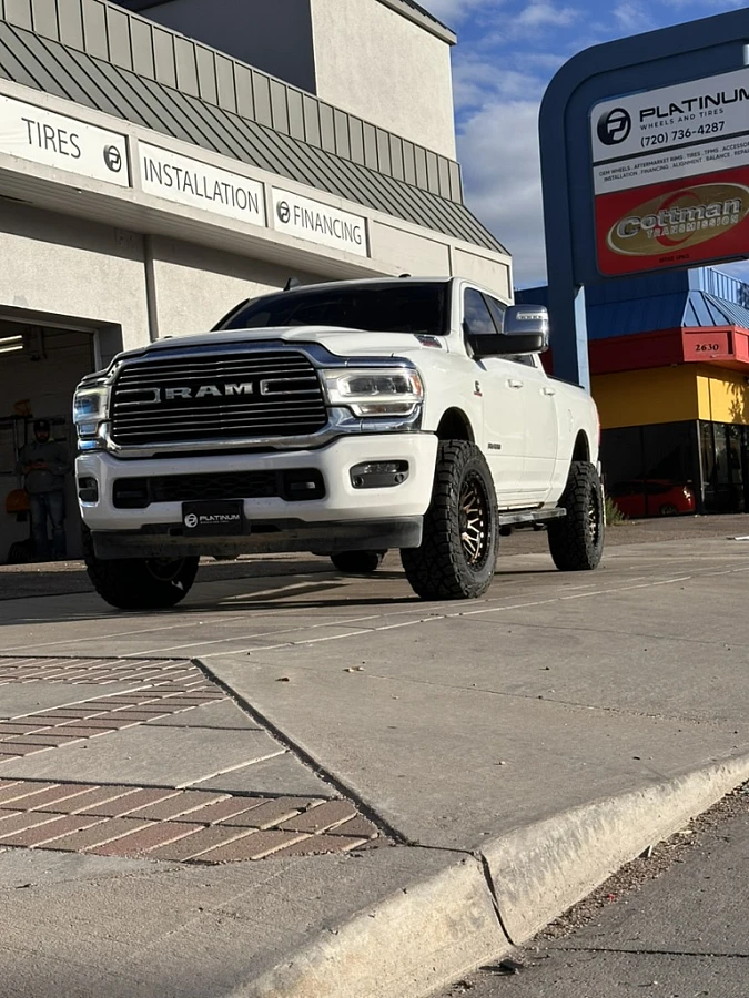 2026 RAM 2500 with Bronze Lock Off-Road Combat Rims