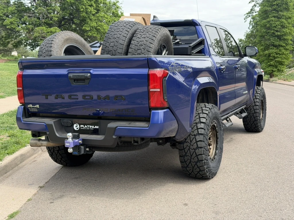 2026 Toyota Tacoma with Lock Off-Road Combat Bronze Rims