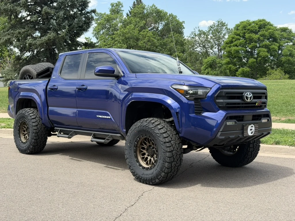 2026 Toyota Tacoma with Bronze Lock Off-Road Combat Rims