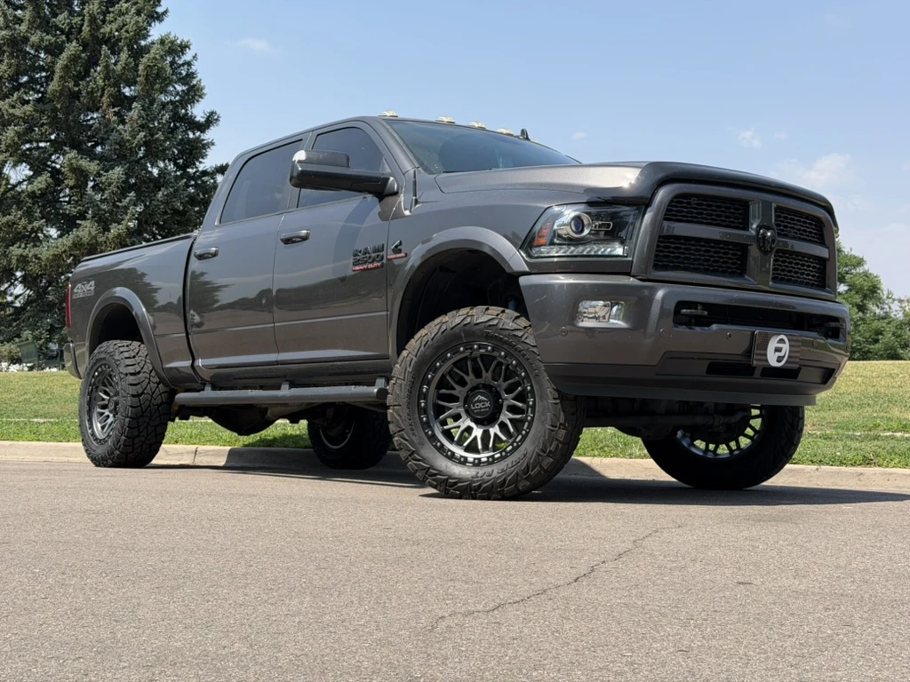Lock Off-Road Combat Charcoal Aftermarket Wheel on 2018 RAM 2500